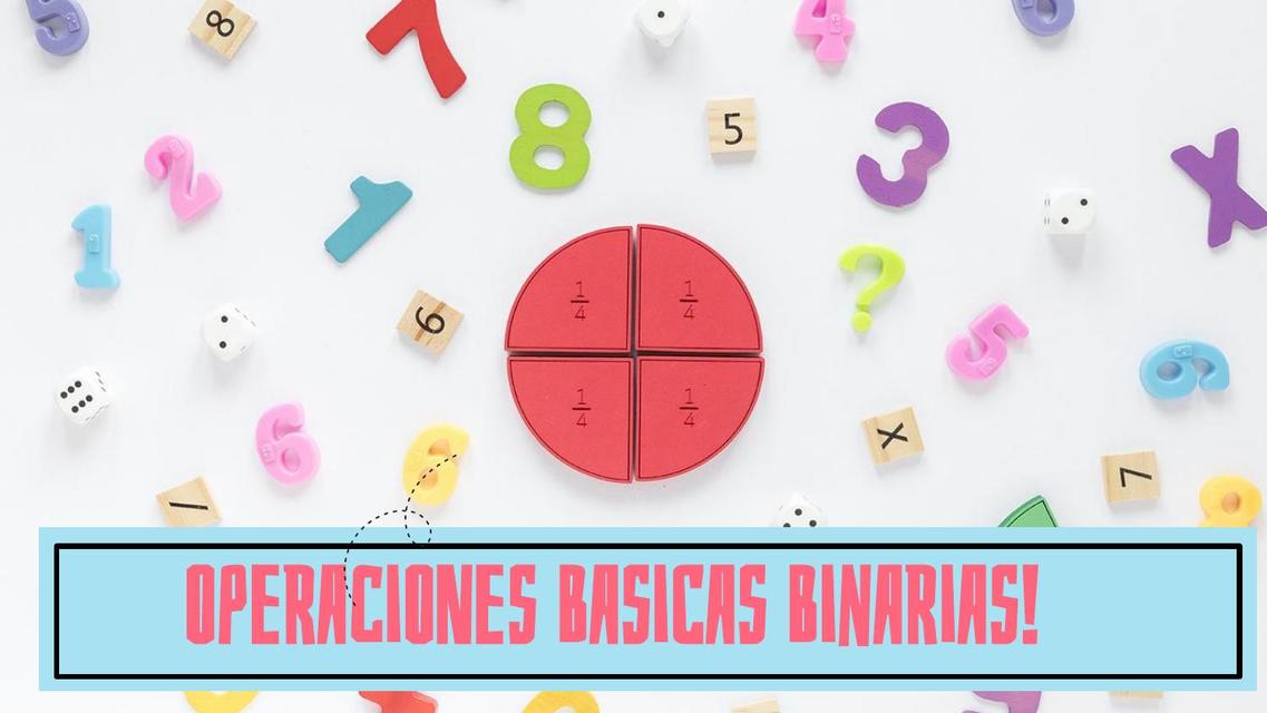 Operaciones Básicas Binarias