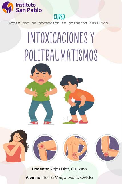 Intoxicaciones y politraumatismos