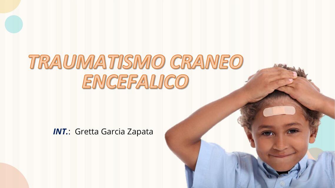 Traumatismo Craneoencefálico 