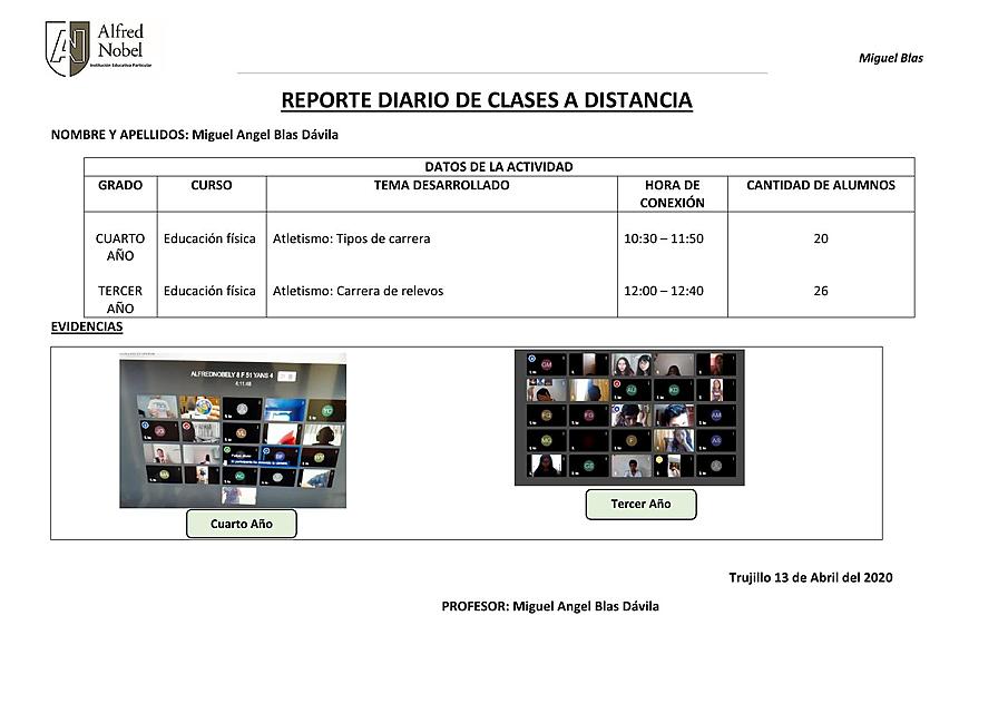 Informe diario E Fisica