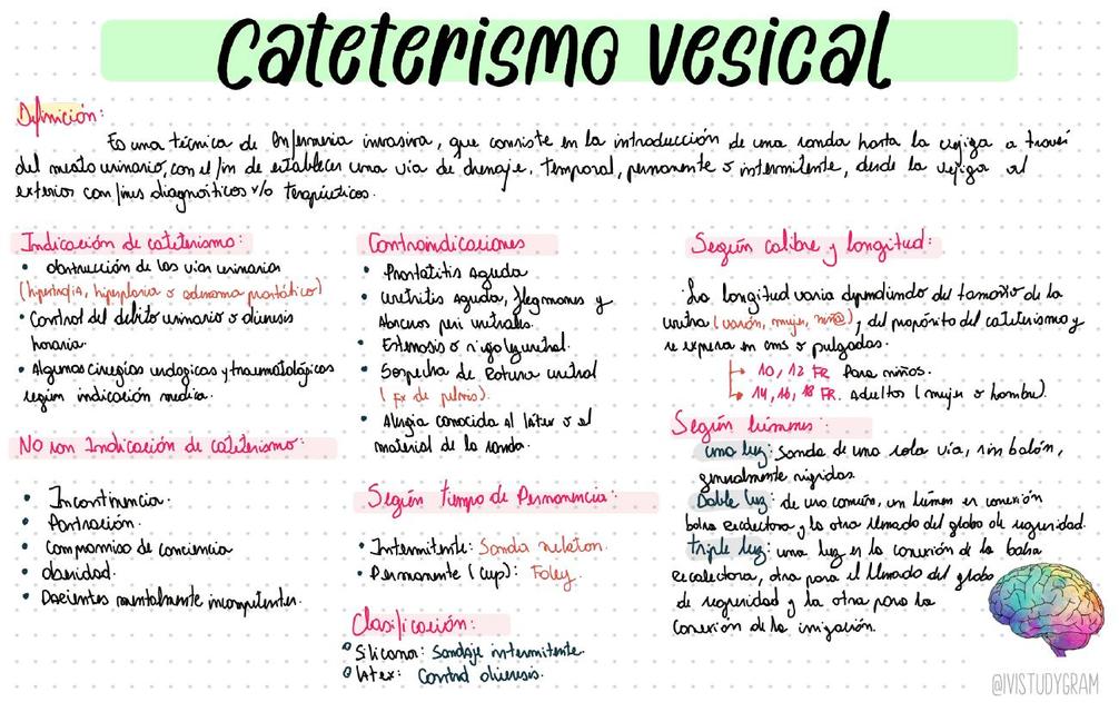 Cateterismo vesical  