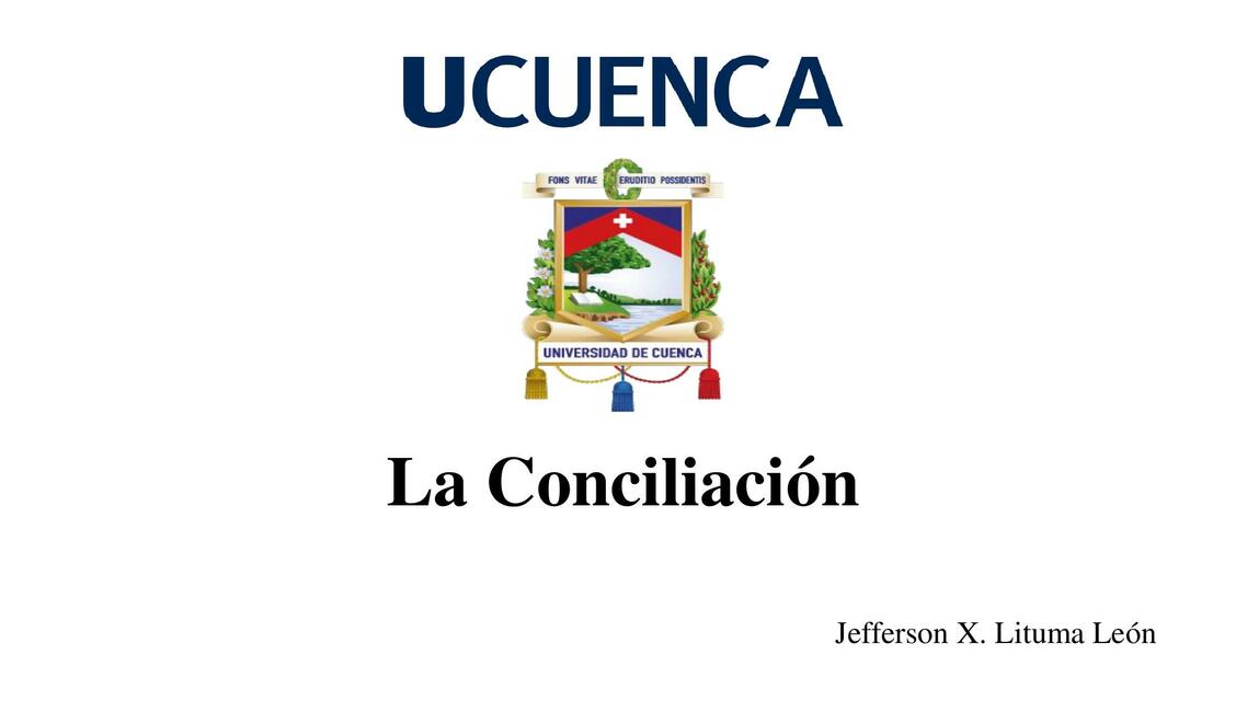 La conciliación 