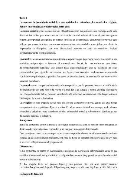 Introducción al Derecho I