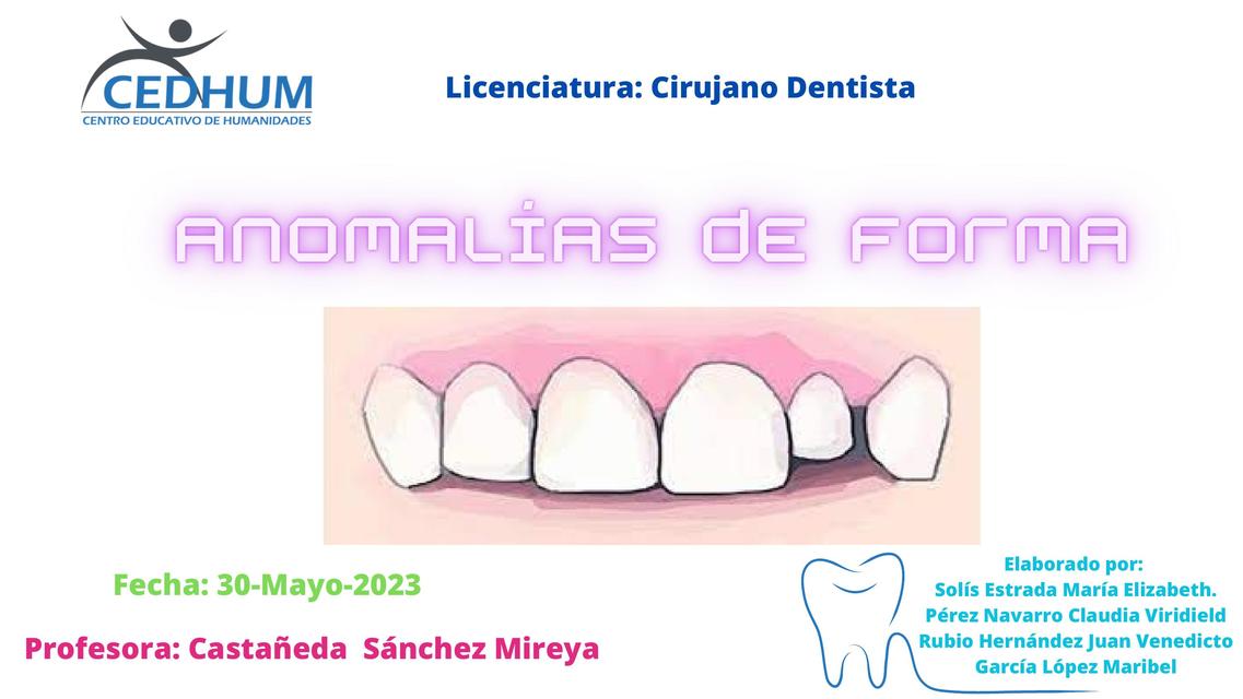 Anomalías de forma