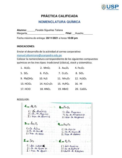 Nomenclatura Química 