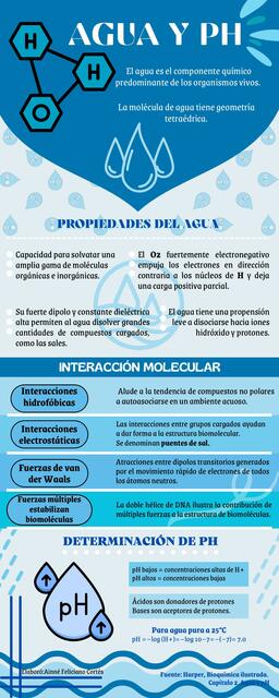 Infografía Agua y pH 