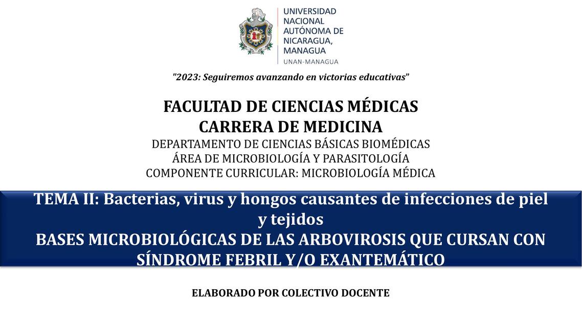 Bacterias, Virus y Hongos Causantes de Infecciones de Piel y Tejidos 