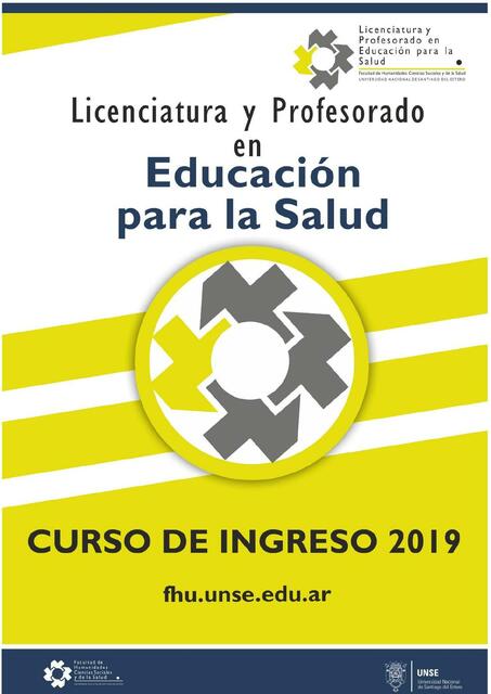 Cartilla de Ingreso Carrera 2019