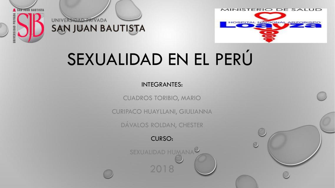 Sexualidad en el Perú