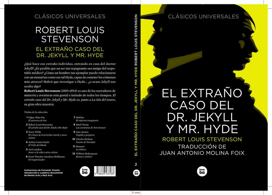 El extraño caso del Dr. Jekyll y Mr. Hyde - Robert Louis Stevenson