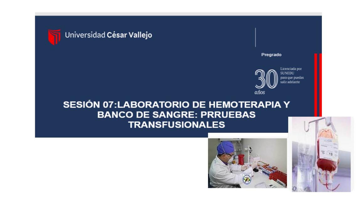 Laboratorio de hemoterapia y banco de sangre 