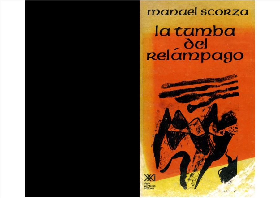 La tumba del relámpago Manuel Scorza Alianza literaria uDocz