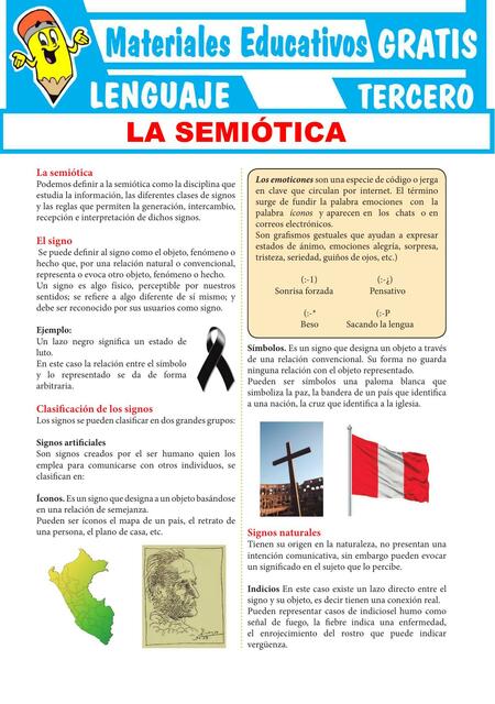 La Semiótica Para Tercer Grado de Secundaria