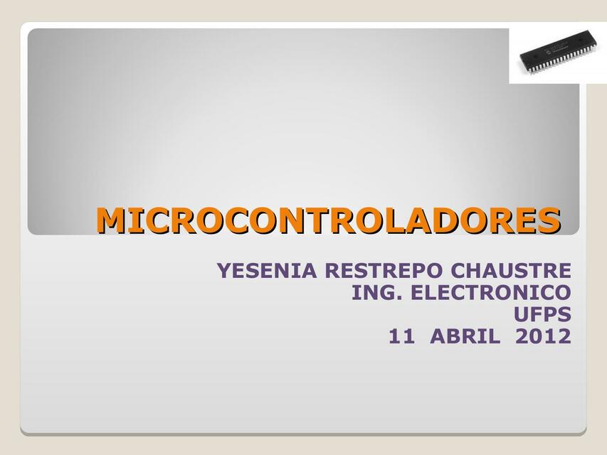 Tema 1 Arquitectura de microcontrolador 2