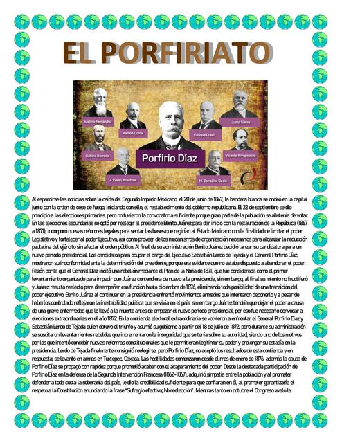 El  Porfiriato 