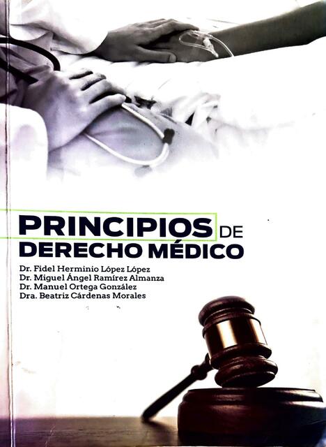 Principios de derecho médico