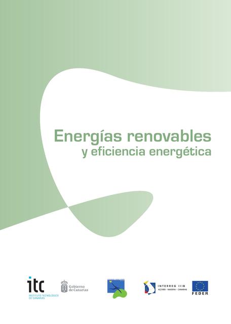 Energías renovables y eficiencia energética 