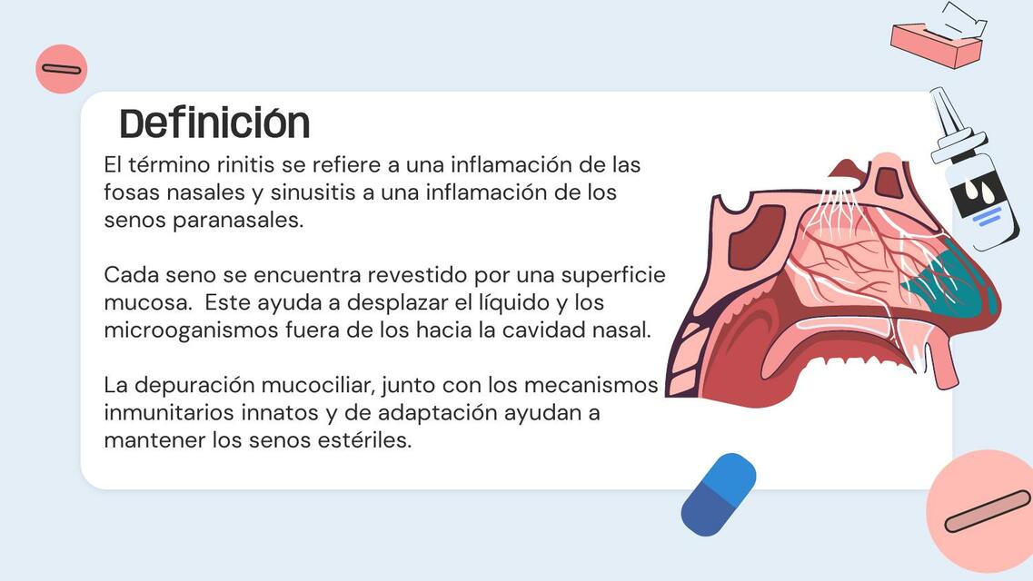 Fisiopatología de la Rinosinusitis 