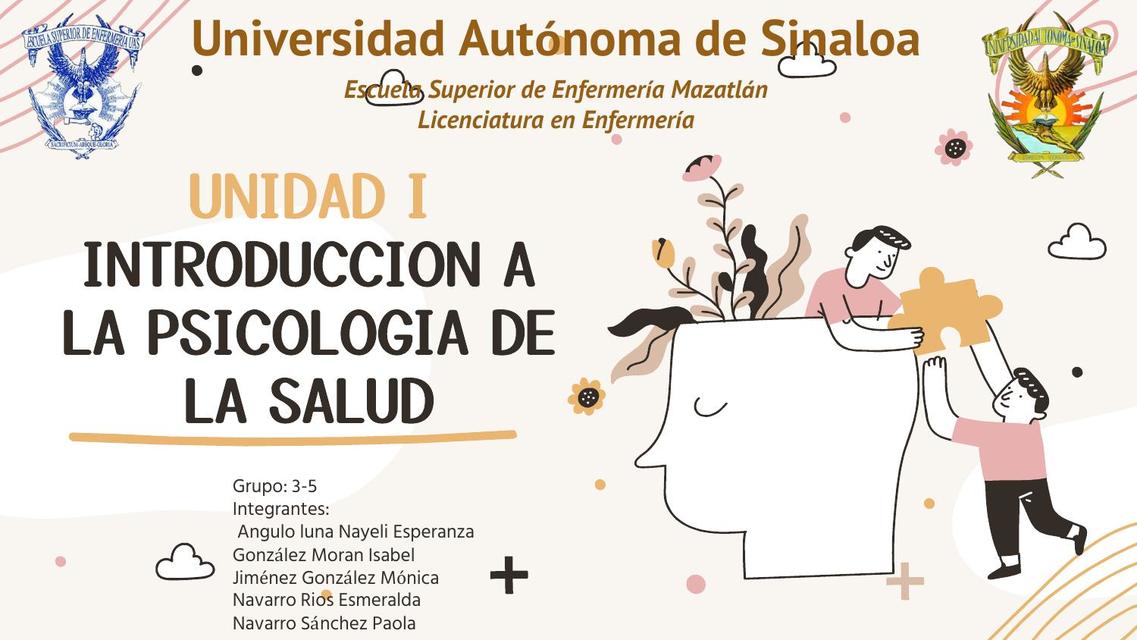 Introducción a la psicología de la salud 