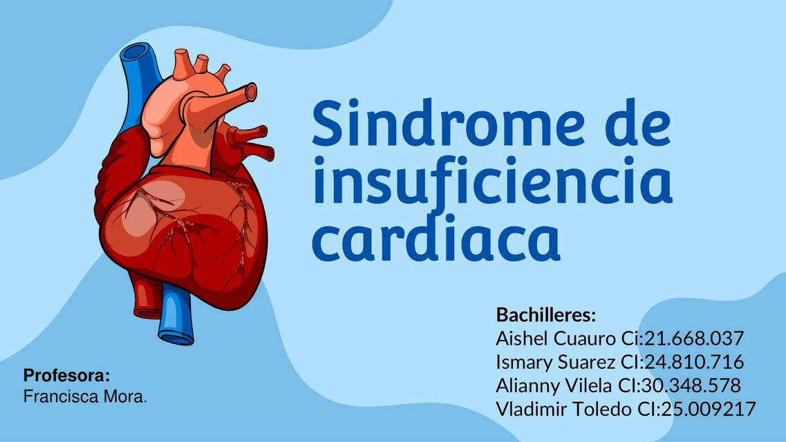 Síndrome de Insuficiencia Cardiaca 