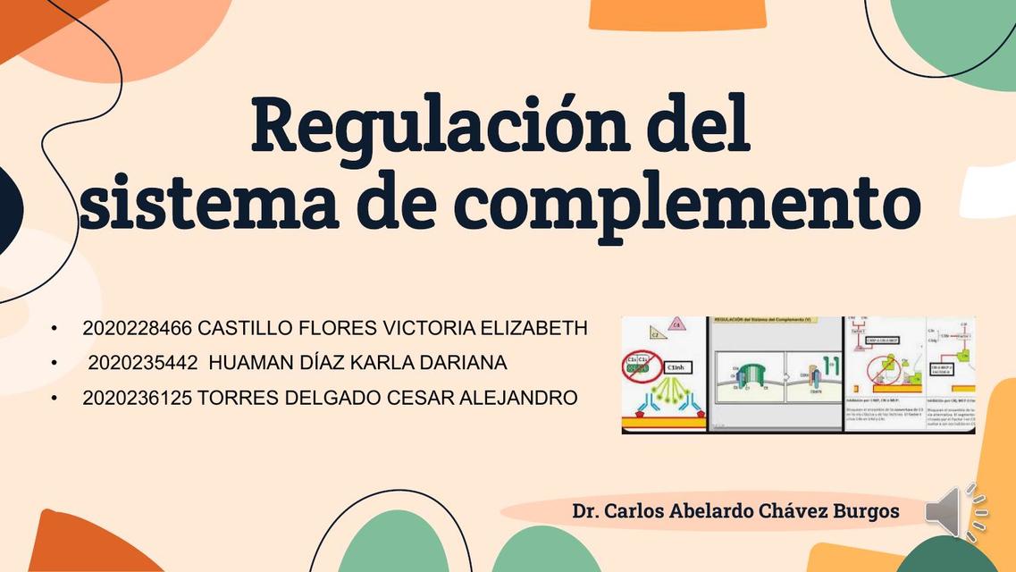 Regulación del sistema de complemento