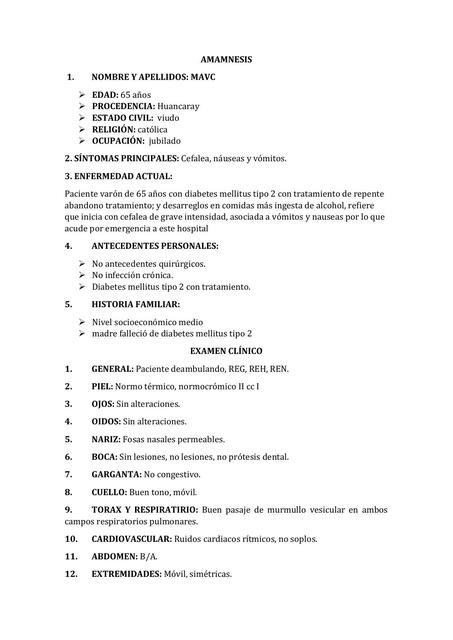 Pae de cuidados diabetes mellitus