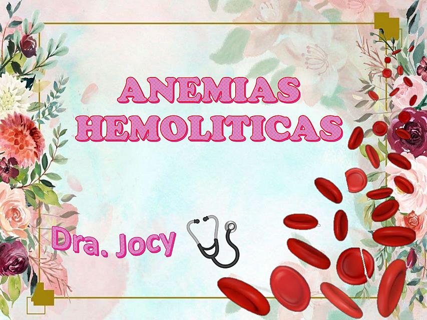 Anemias