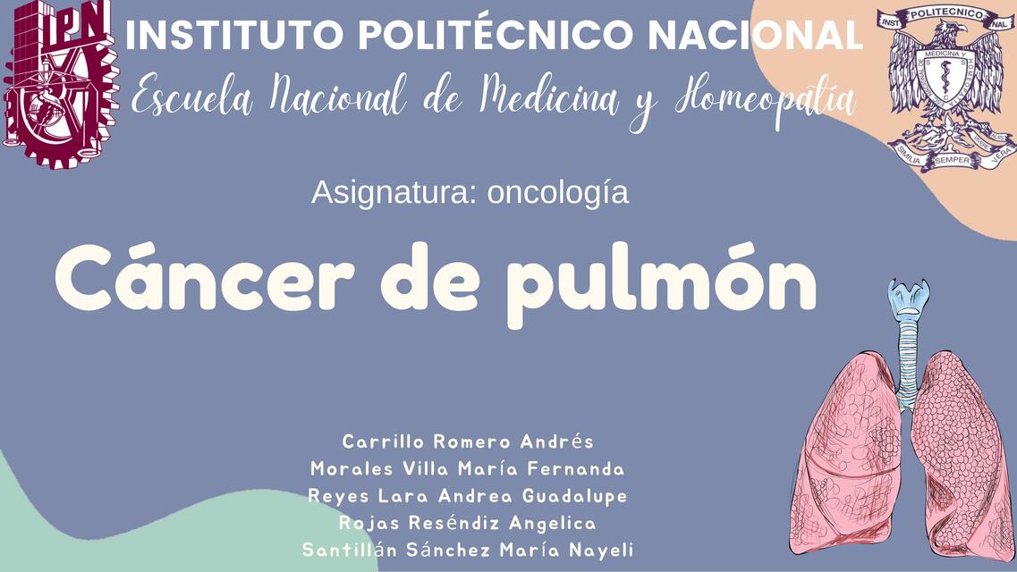 Cáncer de Pulmón