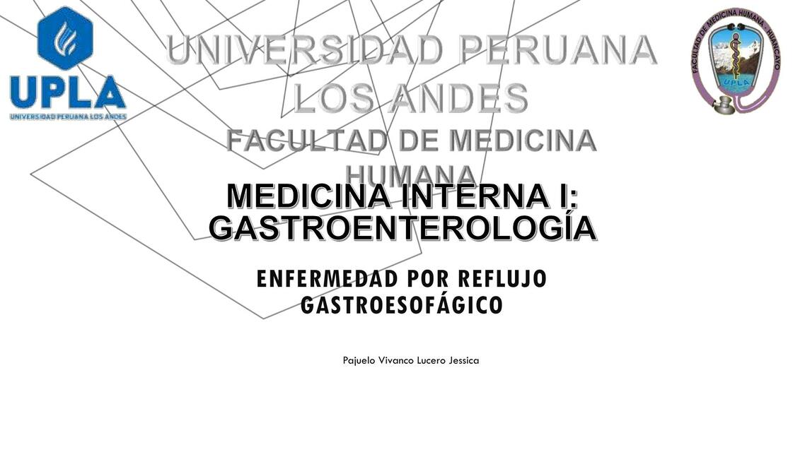 Enfermedad por Reflujo Gastroesofágico 