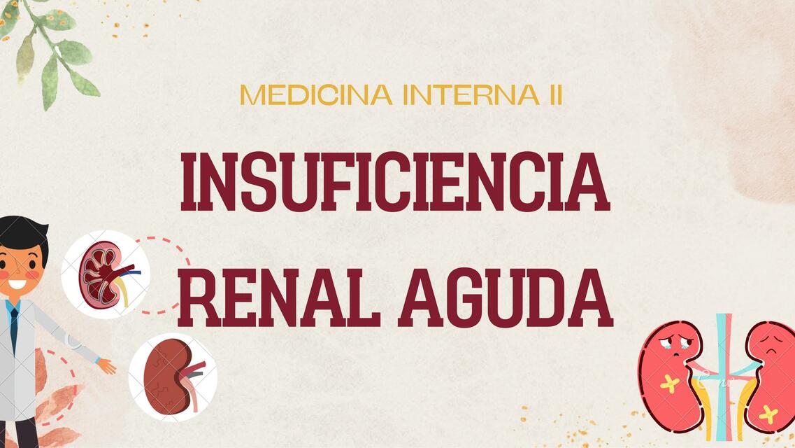 Insuficiencia Renal Aguda