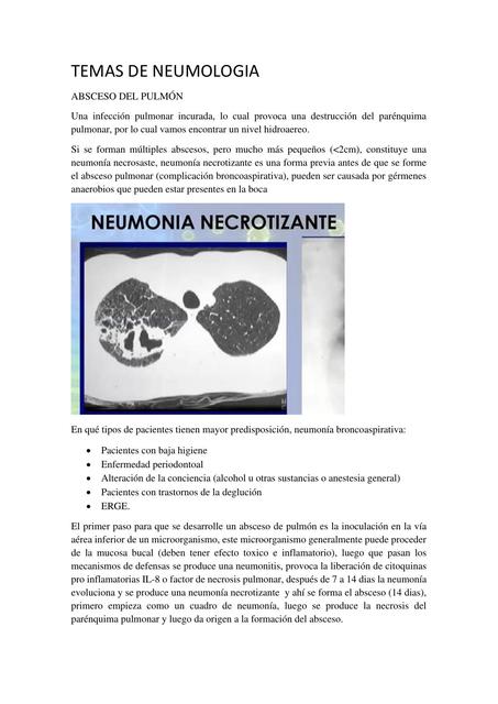 Temas de neumología 