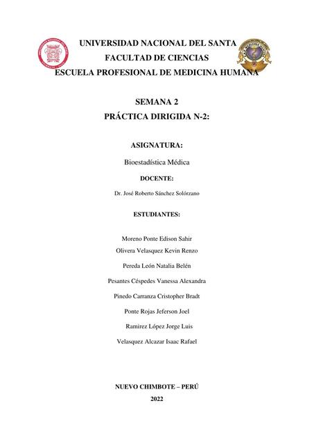 Práctica dirigida No. 2