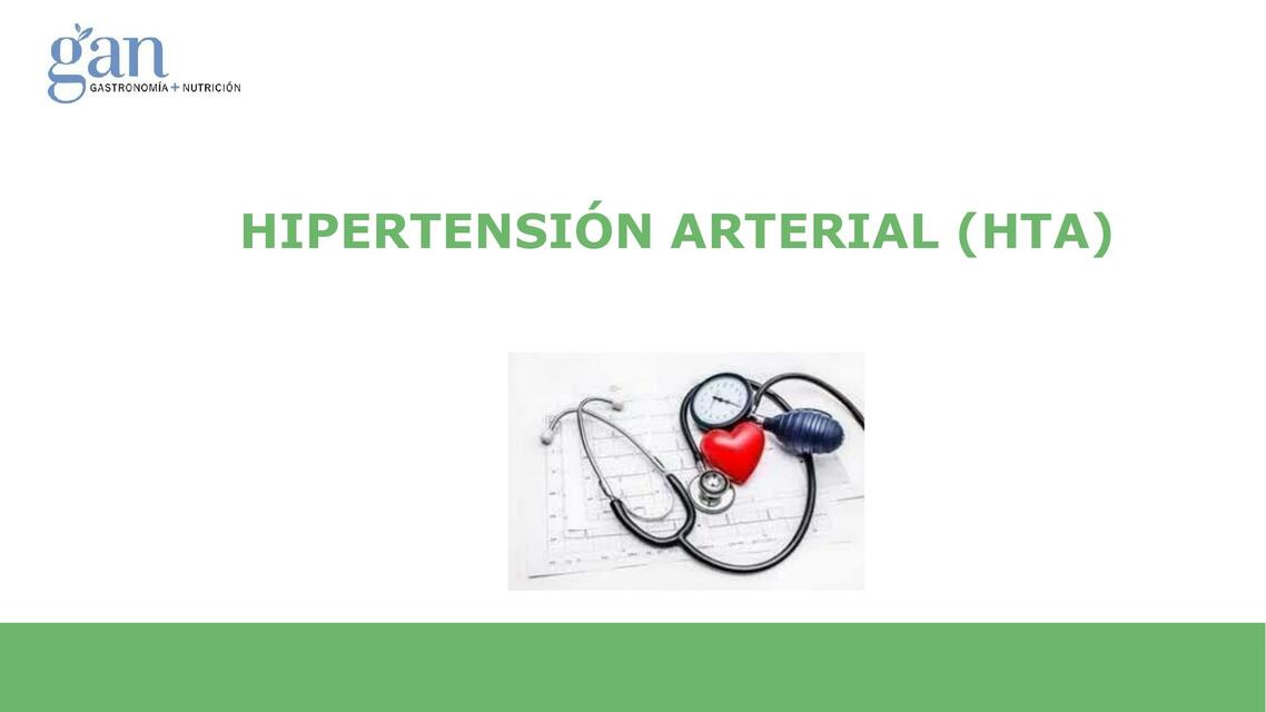 Hipertensión Arterial (HTA)