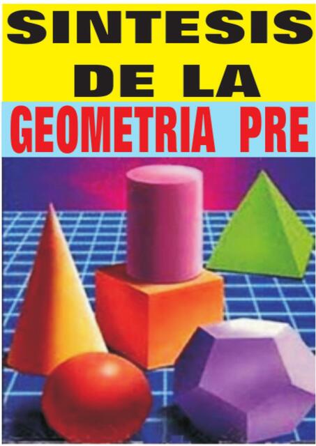 Síntesis de la Geometría 