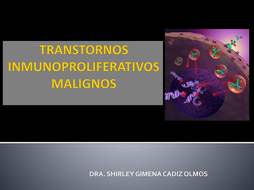 transtorno inmunoproliferativos