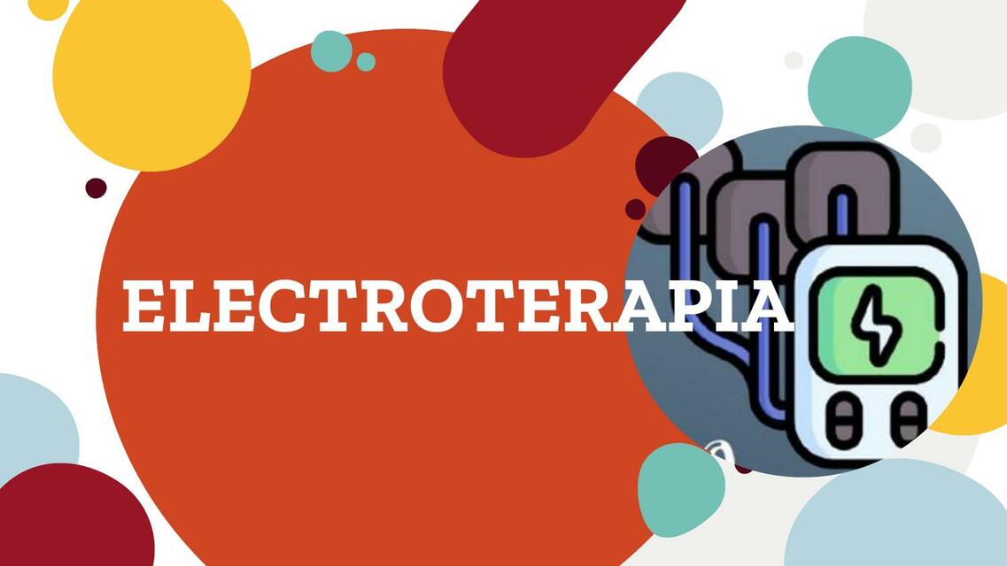 ELECTROTERAPIA