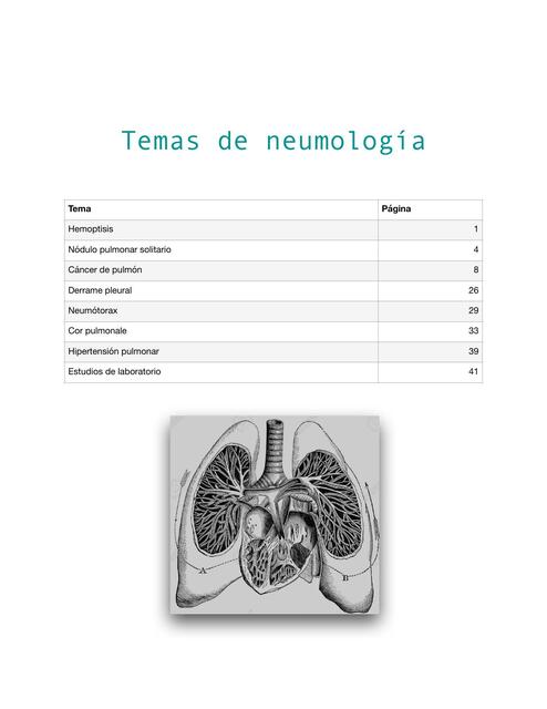 Temas de Neumología 