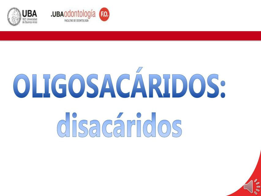 Oligosacáridos 