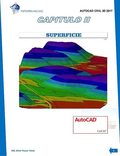 MANUAL CIVIL 3D CREACION DE SUPERFICIE