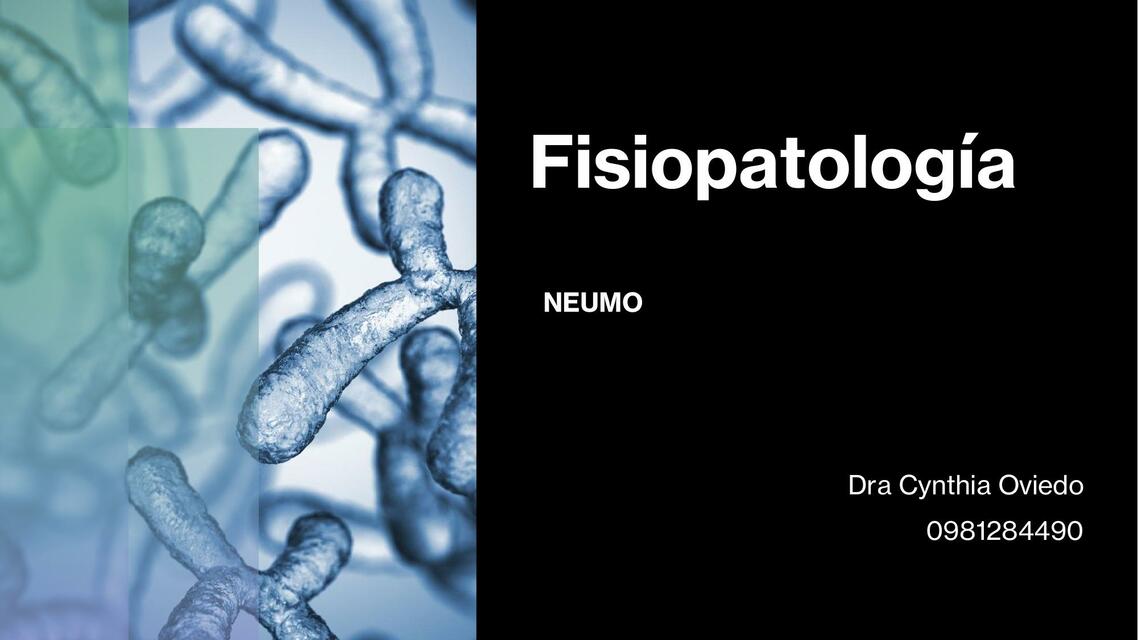 Fisiopatología neumología 