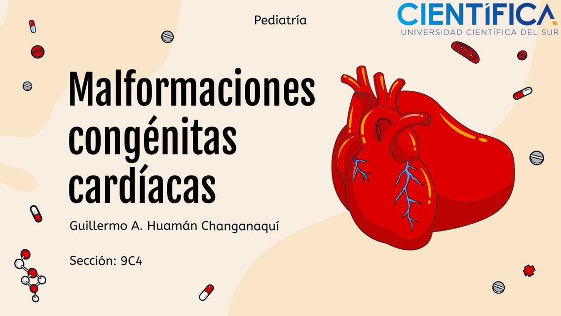 Malformaciones congenitas cardiacas