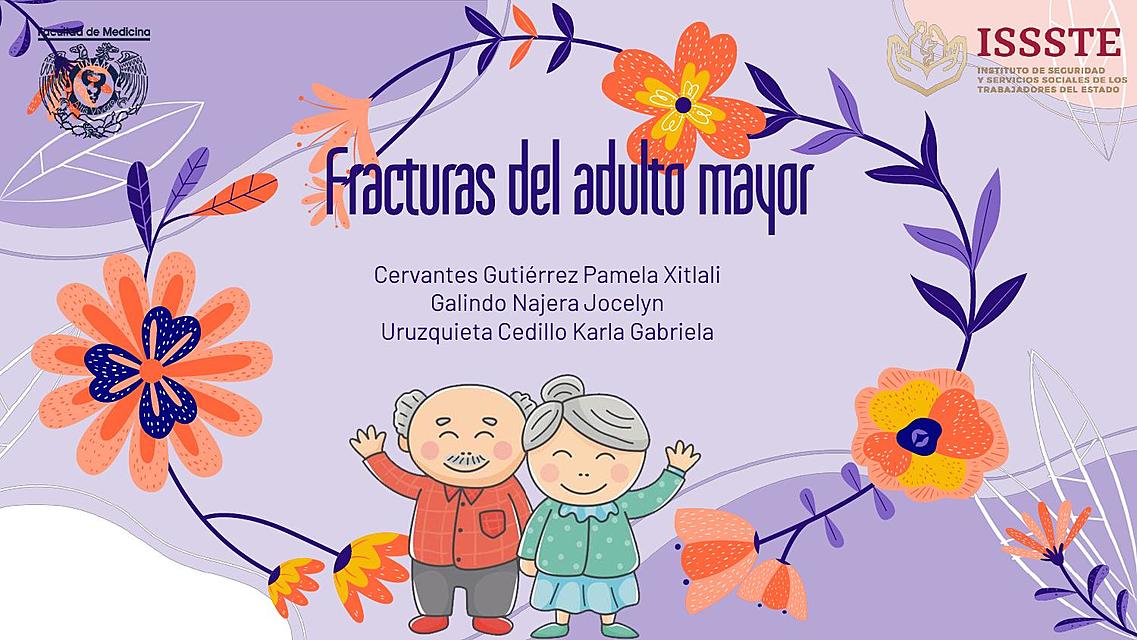 Fractura en adulto mayor