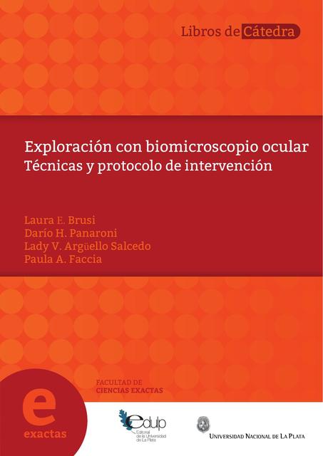 Biomicroscopia ocular técnicas y protocolo de intervención