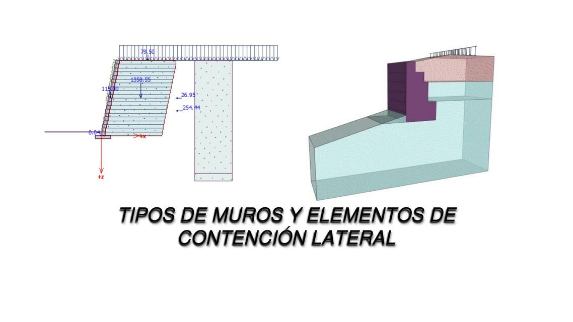 Tipos de Muros y Elementos de Contencion