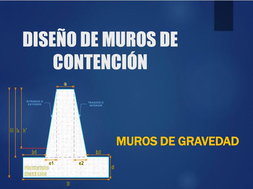 Muros de gravedad