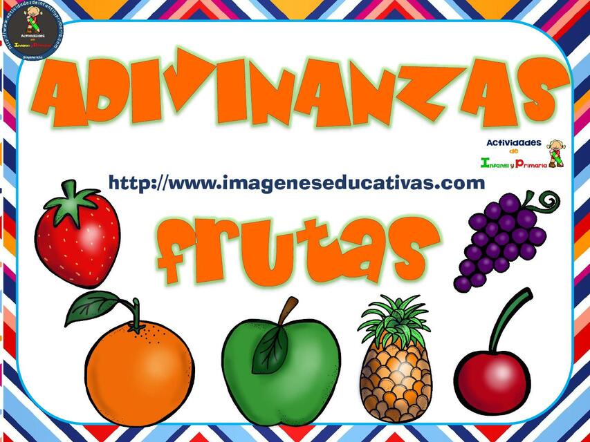 Adivinanzas frutas