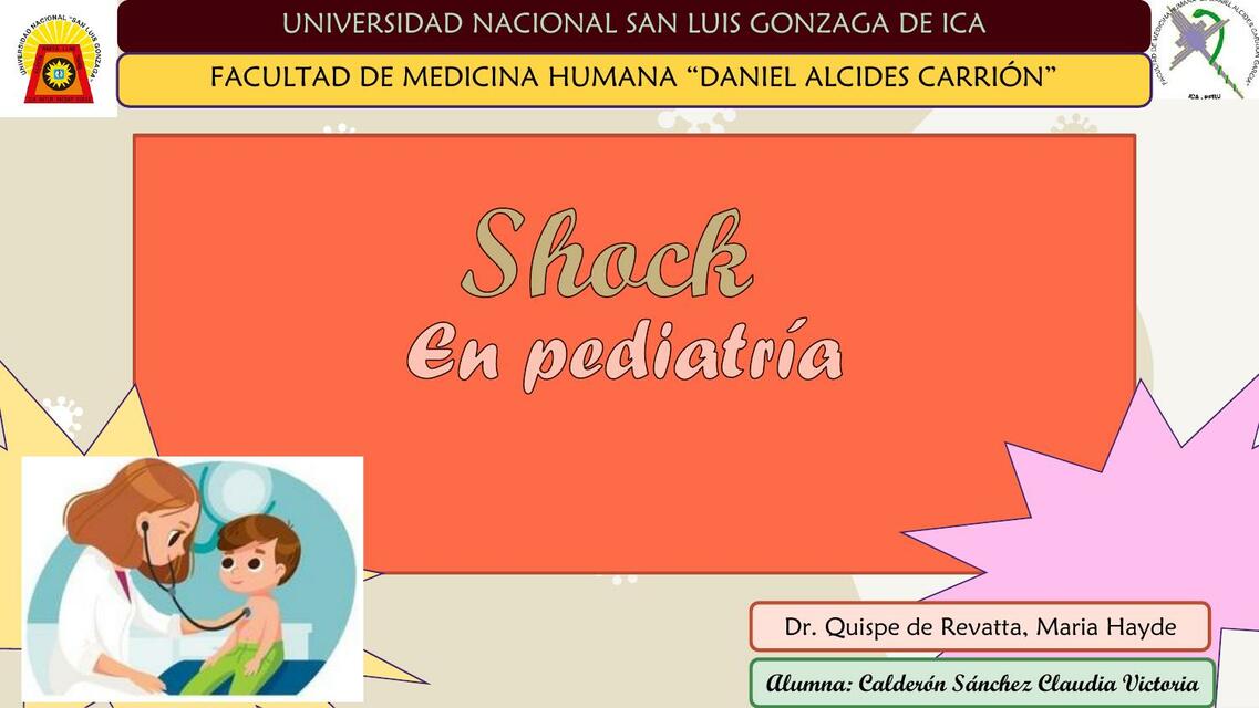 Shock en pediatría