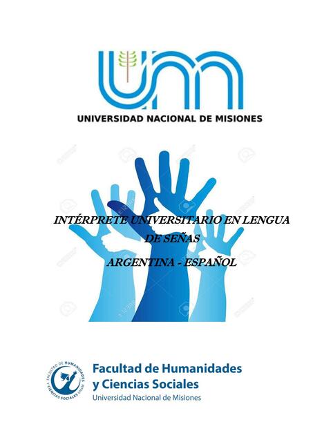 Intérprete Universitario en Lengua de Señas