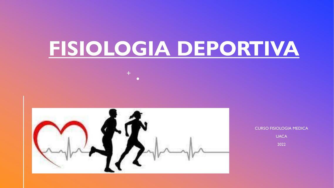 Fisiología deportiva