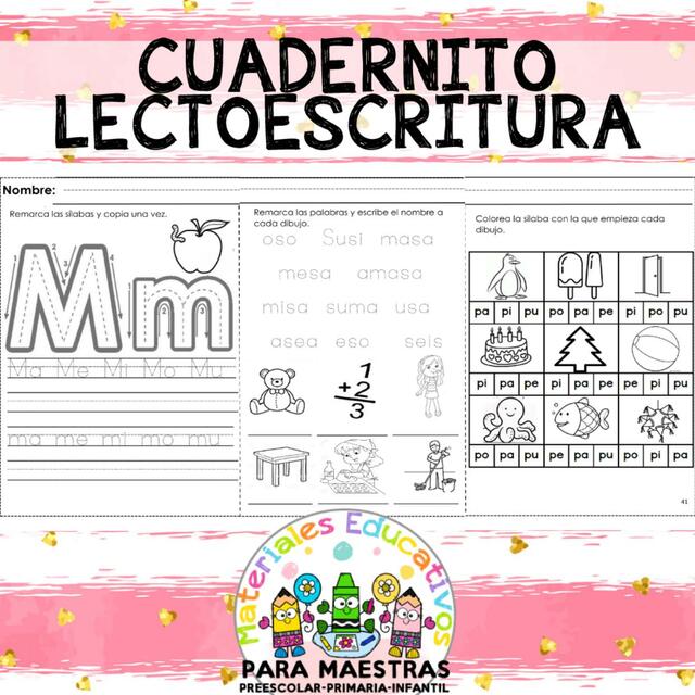 Cuadernito de Lectoescritura 